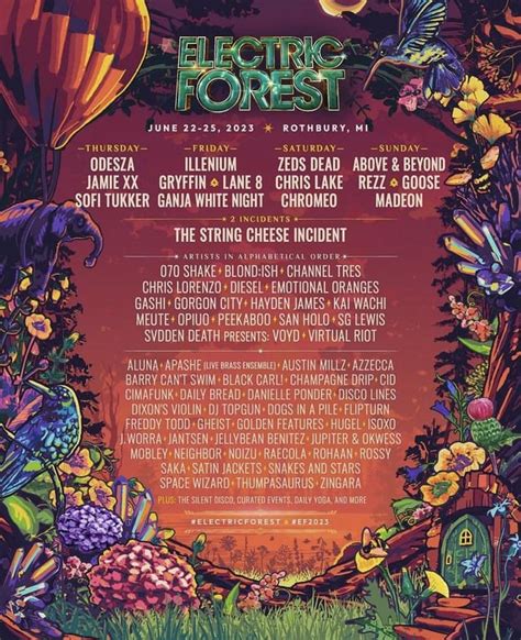 electric forest box office hours|electric forest ticket office.